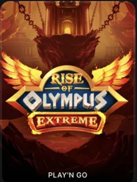 Rise Of Olympus Extreme – tiibadega Olümpose logo, lobby plaadil Play'n GO